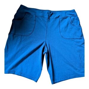 Blue Women's Northern reflections Shorts. NWOT sz XXL